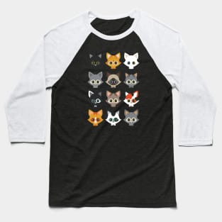 Cats Cats Cats! Baseball T-Shirt